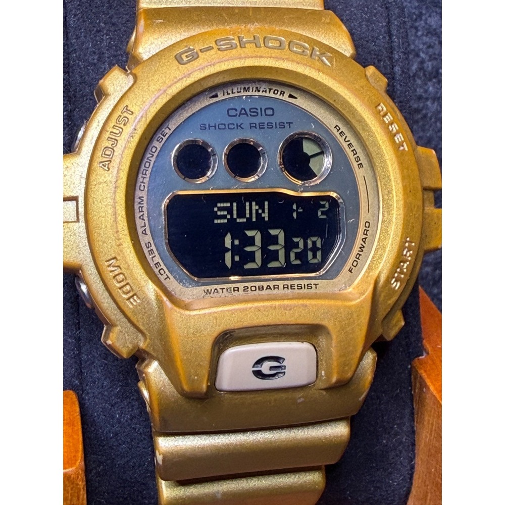 Rare Casio G-Shock GMD-S6900SM-9 Gold S Series Digital Watch 3436 New Battery